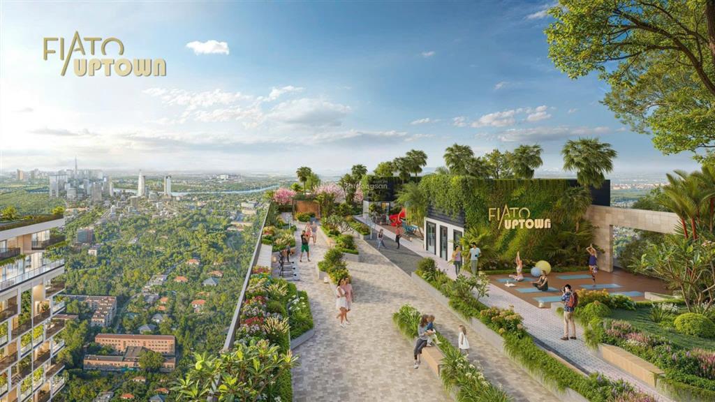 Cần bán ch fiato uptown thủ đức chỉ 4.5tỷ, 2pn diện tích 80m2 bàn giao nt cao cấp tặng máy lạnh lg.