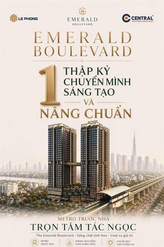 Bán căn hộ the emerald boulevard mặt tiền ql 13  giữ chỗ sớm chọn vị trí đẹp giá tốt chủ đầu tư.