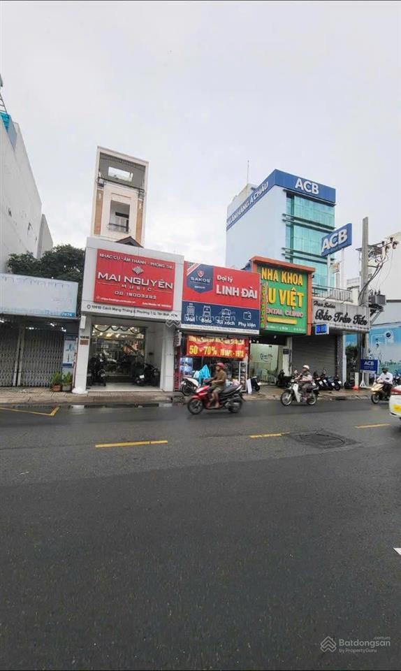 Bán nhà mặt tiền cách mạng tháng 8, phường 7 tân bình (4*19,5m) 3 tầng