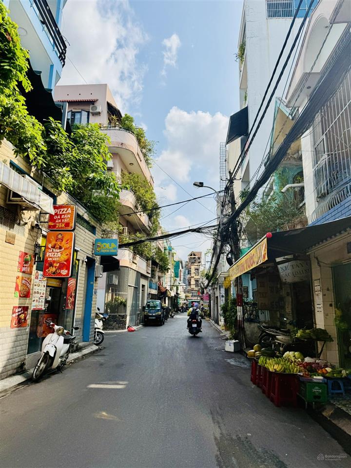 Bán nhà hẻm 158 hoàng hoa thám, p.12, tân bình (4*20m) 4 tầng