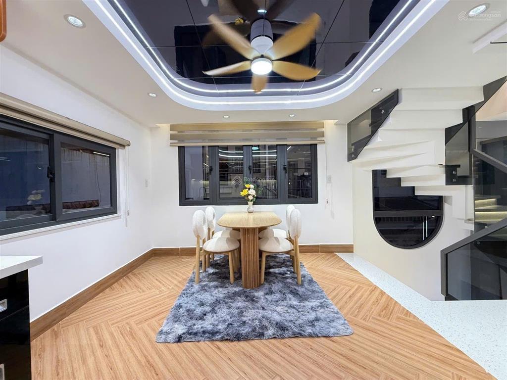 Căn góc 2 mặt tiền có thang máy, hẻm ôtô phạm văn chiêu 4pn 6wc full nội thất