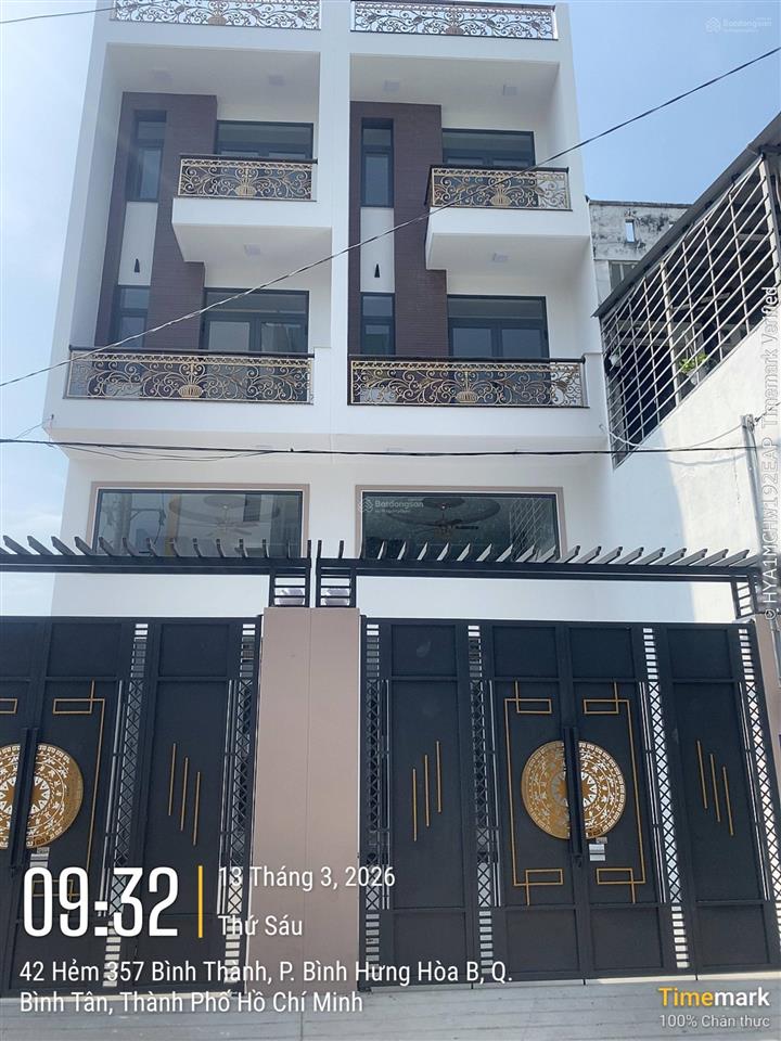 Bán nhà 1 lửng 2 lầu, đường bình thành, bình tân. dt 4x18.5m