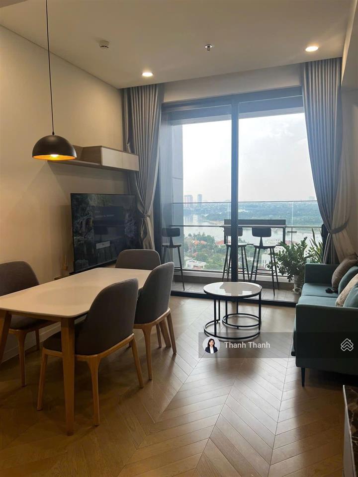 Cho thuê 2pn, lumiere riverside, view sông, đầy đủ nội thất