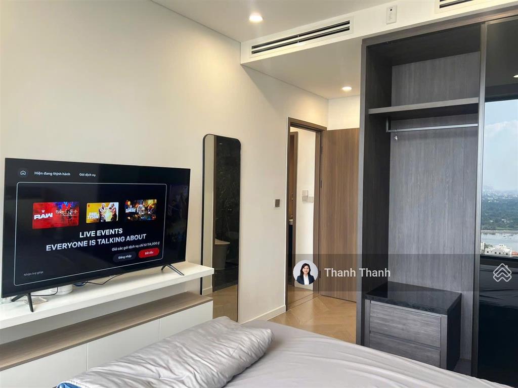 Cho thuê 2pn, lumiere riverside, view sông, đầy đủ nội thất