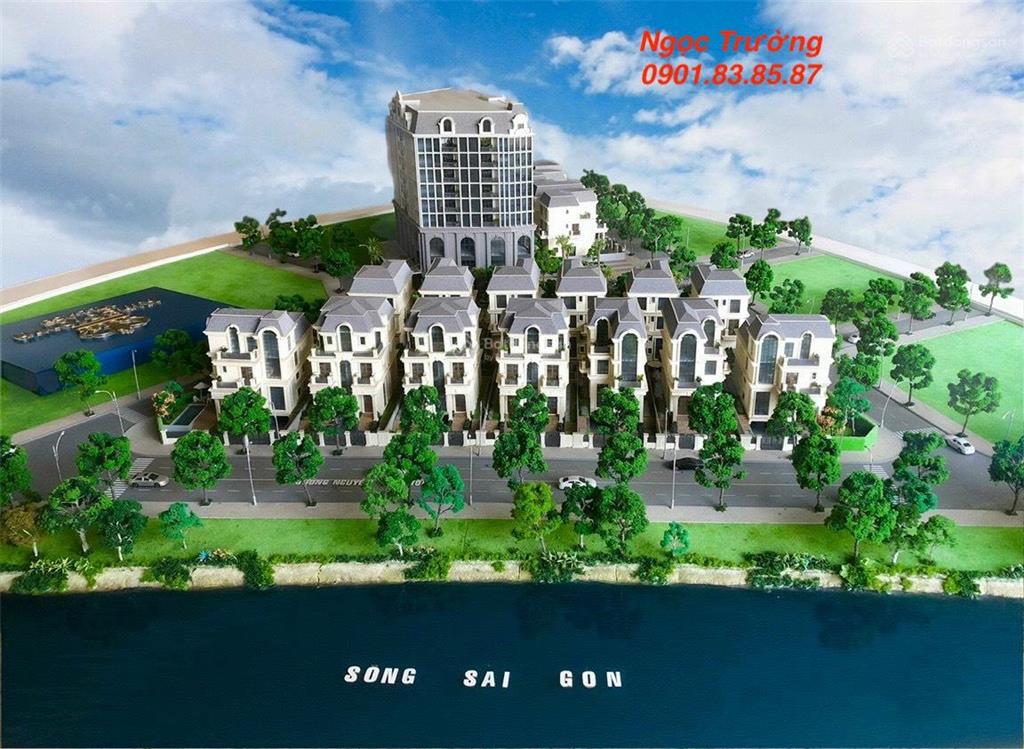 Bán biệt thự king crown village, 90 tỷ, 276m2, 4pn, 4wc tại nguyễn văn hưởng, thảo điền, q2, hcm