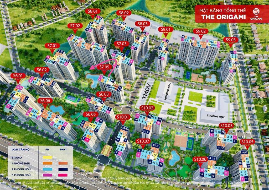 Chính chủ cần bán studio vinhomes grand park  phân khu origami