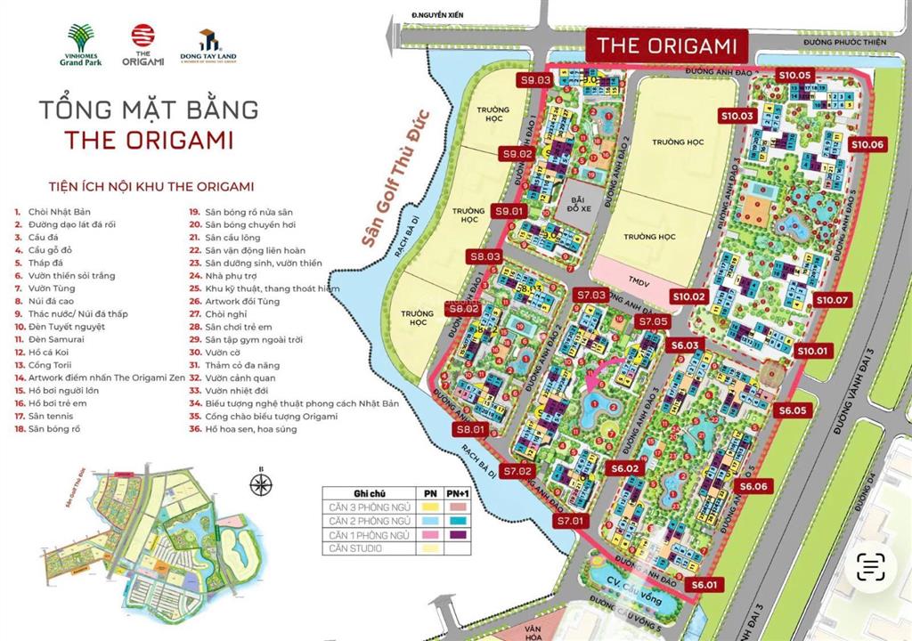 Chính chủ cần bán studio vinhomes grand park  phân khu origami