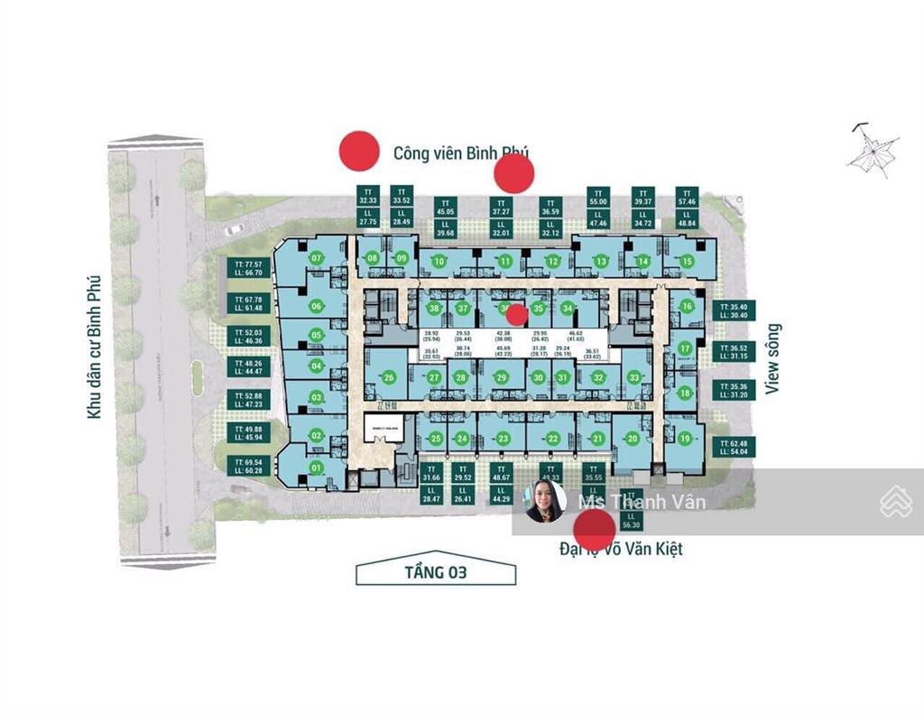 Chủ bán aisana capella q6 căn góc 3 view đủ nt nhận nhà lun sang tên công chứng 65m2 đẹp0938 295 ***