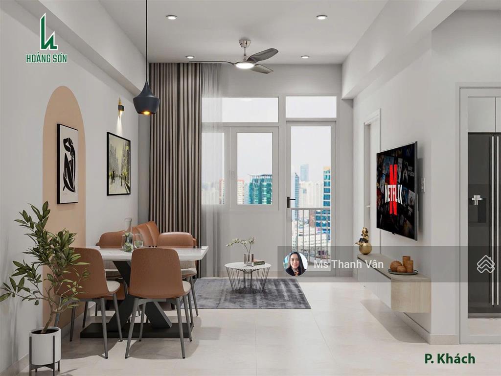 Chủ bán chung cư phú thọ q11 khu mới giao nội thất mới mua 100% 66m² giá 4,2ty có sh0938 295 ***
