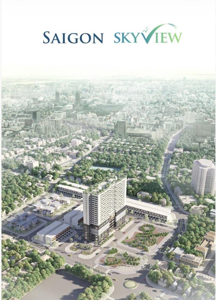 Căn hộ saigon skyview q8  vị trí đối diện bến xe q8  cách trung tâm chợ lớn 2km