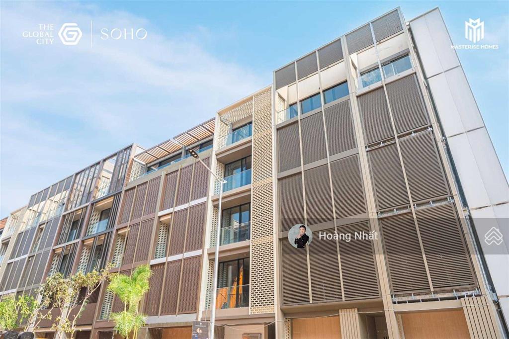 Cho thuê căn nhà phố 5 tầng soho tại trung tâm global city, công viên city park, đường đua gokart