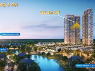 Bán gấp căn hộ 2pn 2wc sky retreat eco retreat có vườn mây riêng view công viên, hồ cảnh quan đẹp
