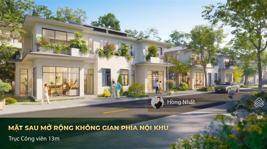 Bán gấp shophouse 3 tầng 1 tum góc đại lộ công viên 30m rừng mai ecopark, vị trí kinh doanh đắc địa