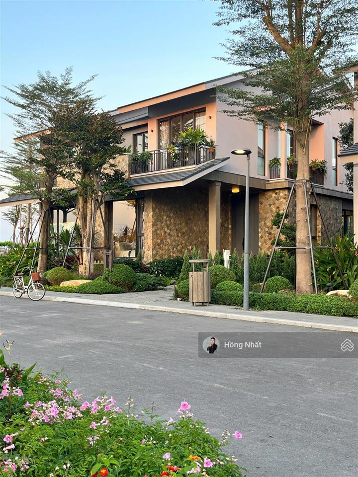 Căn đẹp hiếm! bán biệt thự song lập rừng 220m² retreat forest, sát vườn tuổi thơ, gần hồ thiên nga