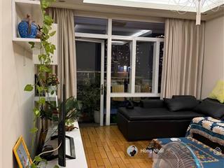 Bán căn góc hiếm ban công phòng khách 2pn 2wc 118m2  đông nam view kdc himlam, quận 1