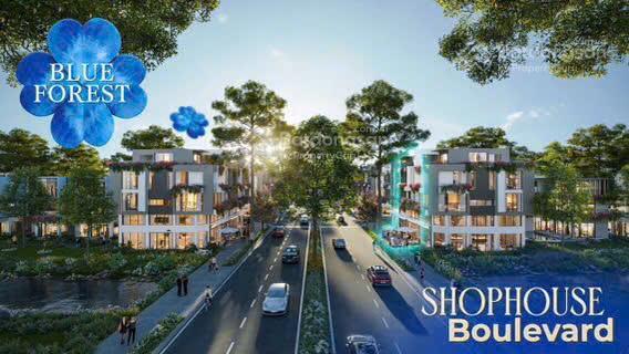 Bán căn góc shophouse 4 tầng hoàn thiện, gần ngay khoáng nóng onsen eco village
