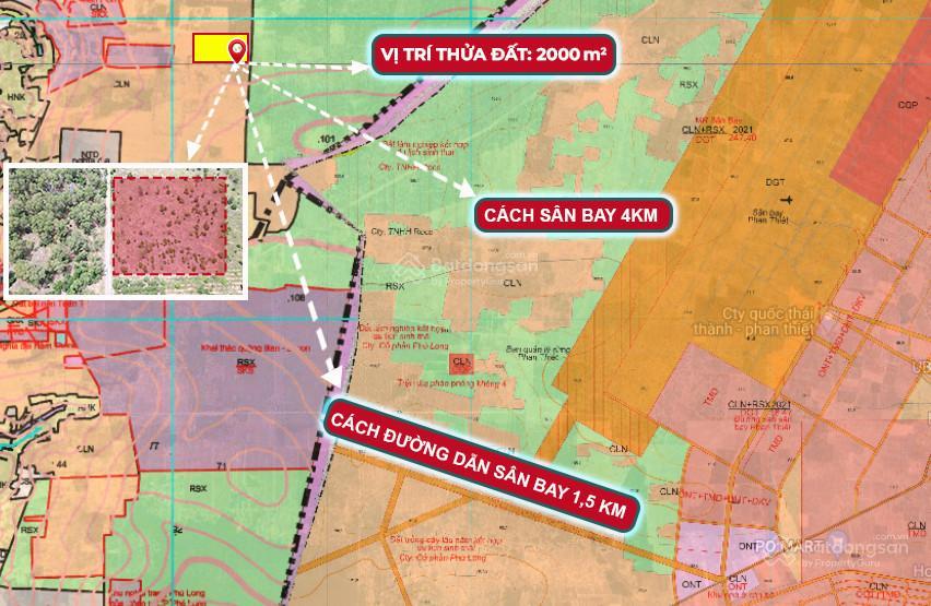 Đất diện tích lớn vuông vức gần sân bay phan thiết, mt 30m, 0947 462 ***