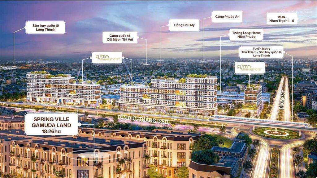 Chính thức booking shophouse tmdv mặt tiền tôn đức thắng, metro sân bay long thành đầu tư sinh lời