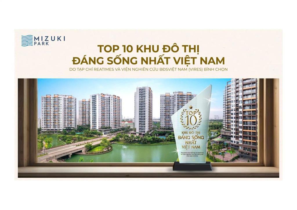 Hot1 cần bán 2pn mizuki park, có sổ, tầng trung, nhà mới mp6