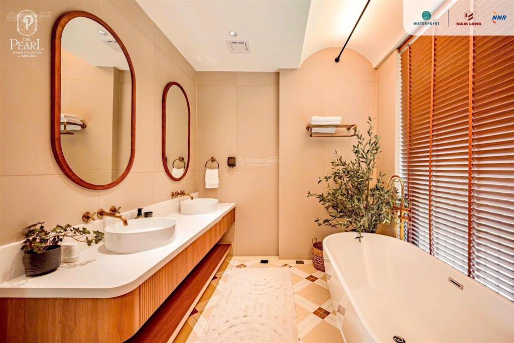 Bán biệt thự the pearl 520m2 biểu tượng sống sang bên dòng vàm cỏ đông, giá 27.04 tỷ, bst nam long