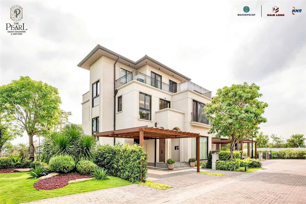 Bán biệt thự the pearl 520m2 biểu tượng sống sang bên dòng vàm cỏ đông, giá 27.04 tỷ, bst nam long