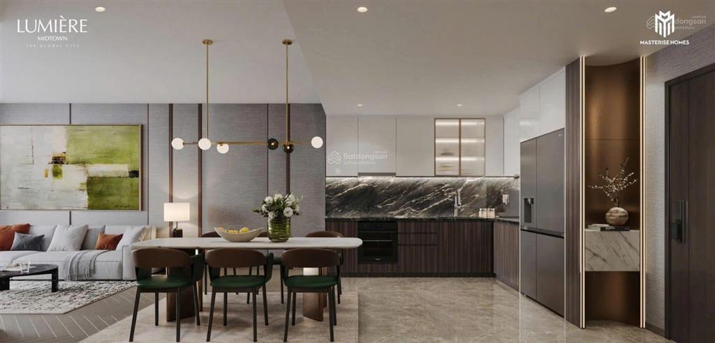 Chuyển nhượng lumière midtown the global city 1pn view sông, giá tốt