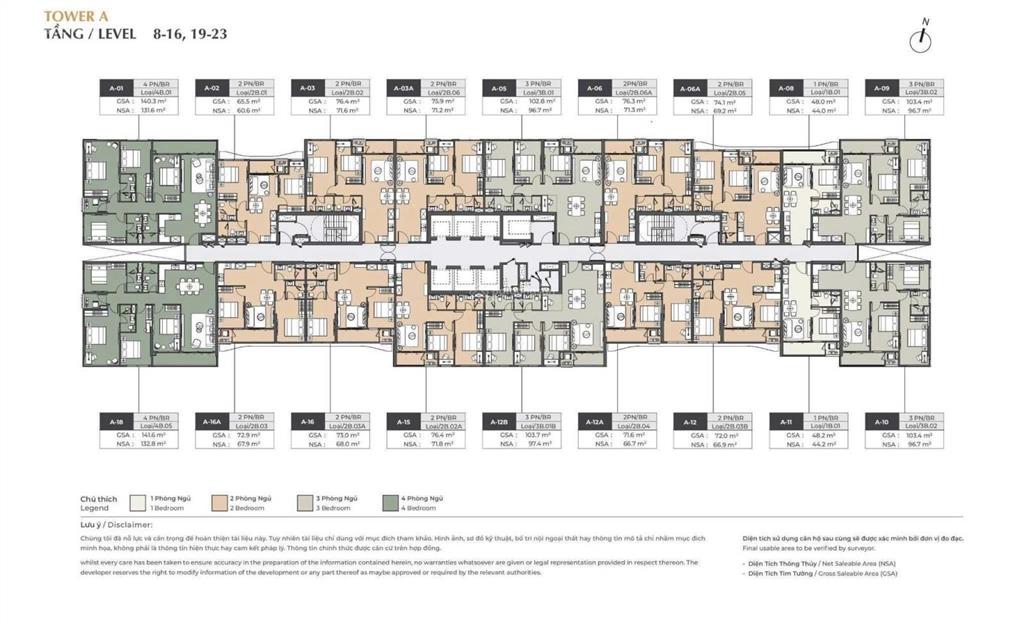 Chuyển nhượng lumière midtown the global city 1pn view sông, giá tốt