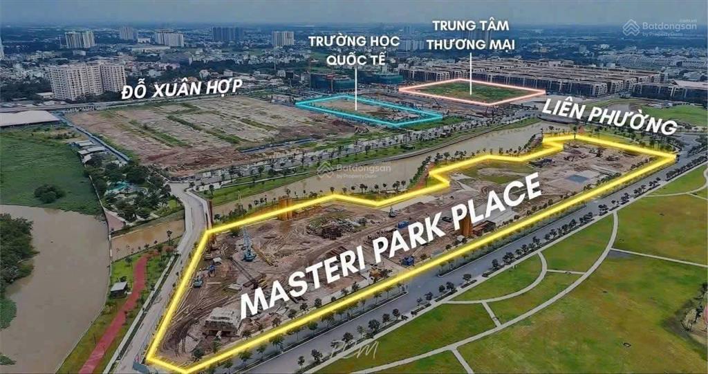 Căn hộ 1pn  1wc dự án masteri park place tầng trung, giá bán 7.249 tỷ