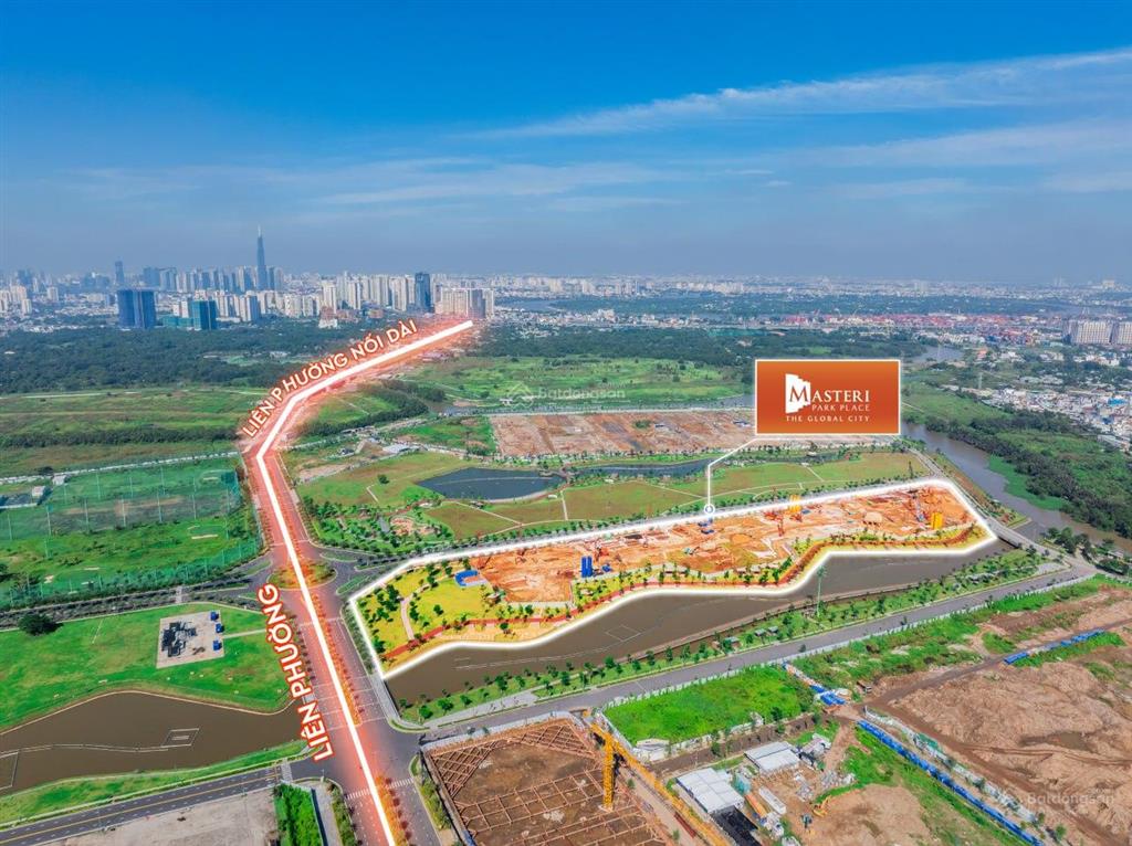 Căn hộ masteri park place the global city 2pn, giá bán hơn 128tr/m2, hỗ trợ vay ưu đãi