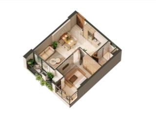 Sang nhượng căn hộ happy one sora 2026, thanh toán theo tiến độ dt 70m2, giá 48tr/m2