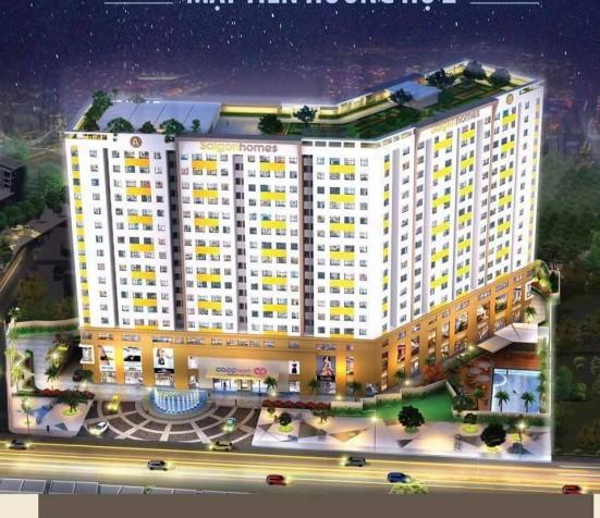 Bán căn hộ saigonhomes, dt 48m², 1pn, nt cơ bản, giá 2.150 tỷ tl