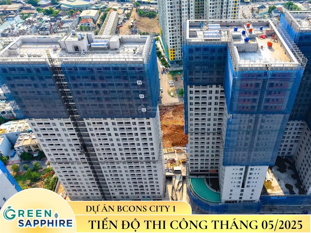 Chủ cần bán tháp bcons city  tháp có 3 tầng trung tâm thương mại, giá 2tỷ780 (102%)