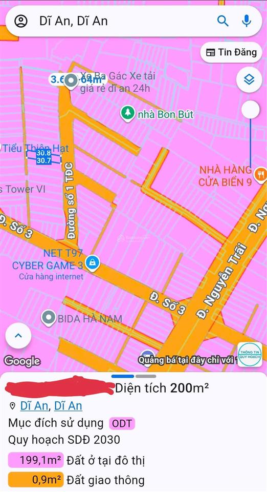 Bán dãy nhà 22 phòng tại đường số 3, dĩ an, bình dương, 10 tỷ, 200m2 full thổ cư.