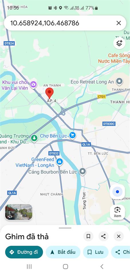 Cần bán lô đất đường 18 kdc nam long, bến lức, long an