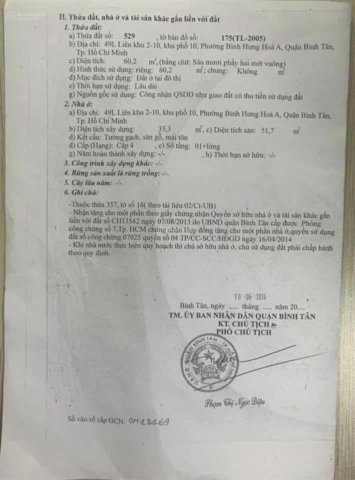 Nhà mtkd đường lk 210, p. bhh a