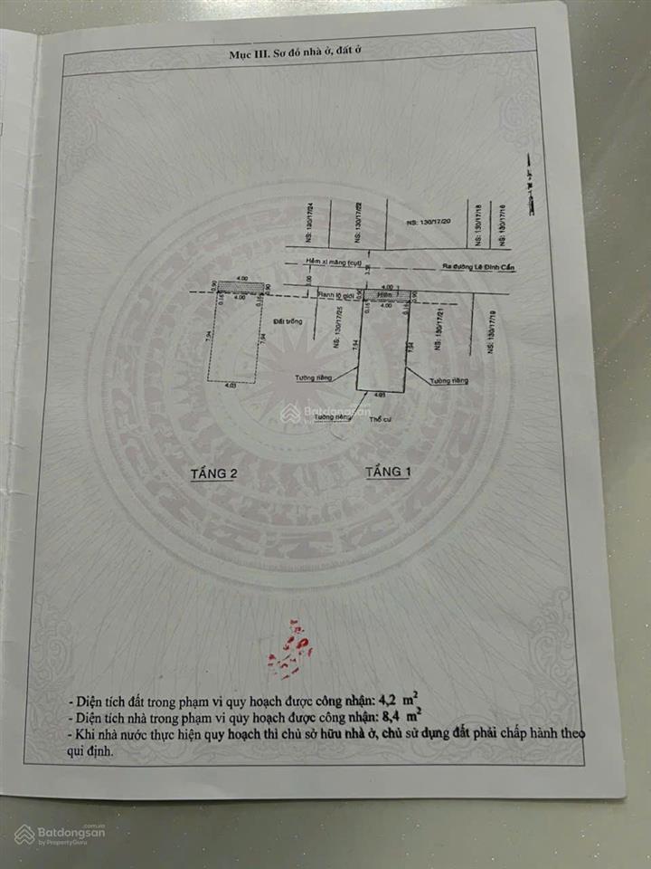 Cần bán gấp  nhà hẻm 130 lê đình cẩn, p tân tạo