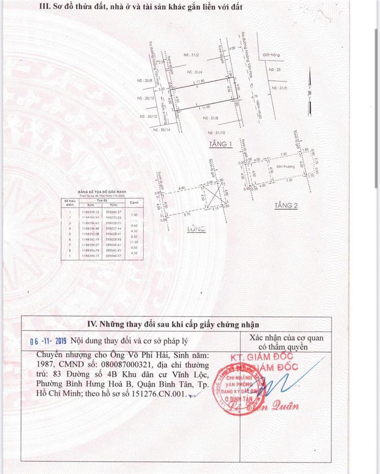 Nhà hxh 31 hoàng văn hợp  thông vào khu tên lửa.