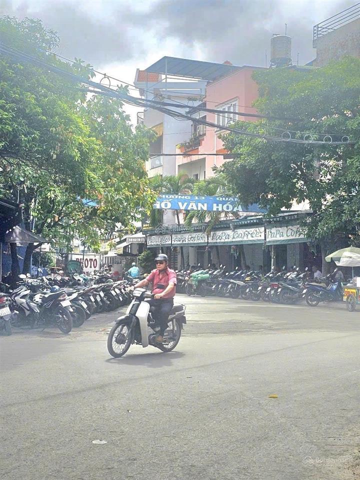 Nhà hẻm 185 bà hom  ngay khu ẩm thực q6, gần khu tên lửa