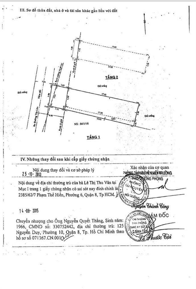 Cần bán nhanh giá hấp dẫn  nhà hxh 84 tây lân, p. bình trị đông a