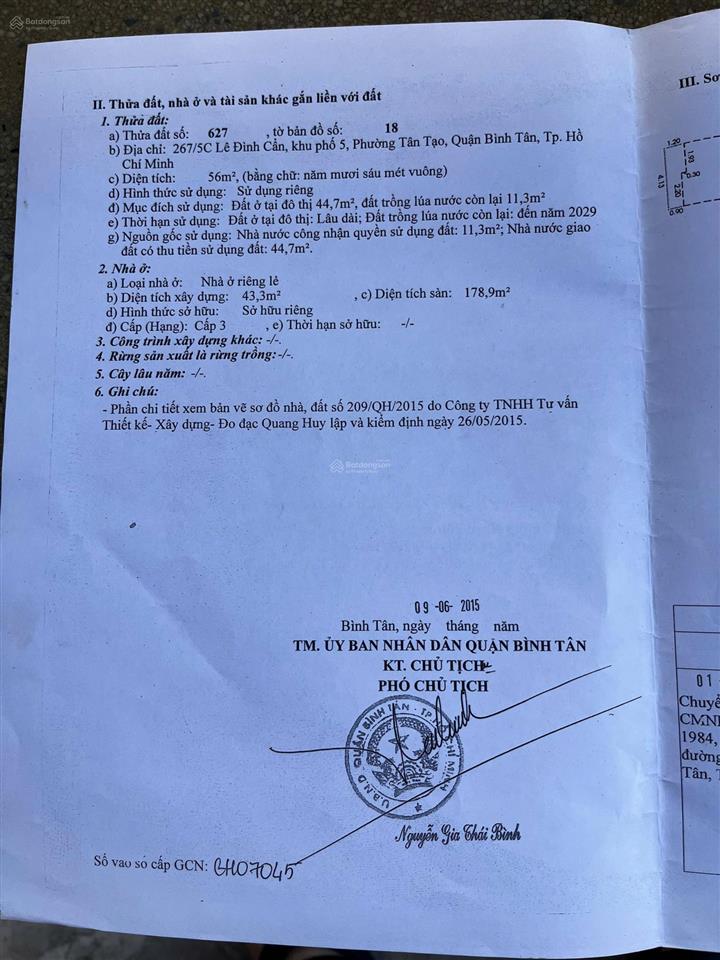 Nhà mới đẹp vào ở ngay  hxh 267 lê đình cẩn, kế chợ.