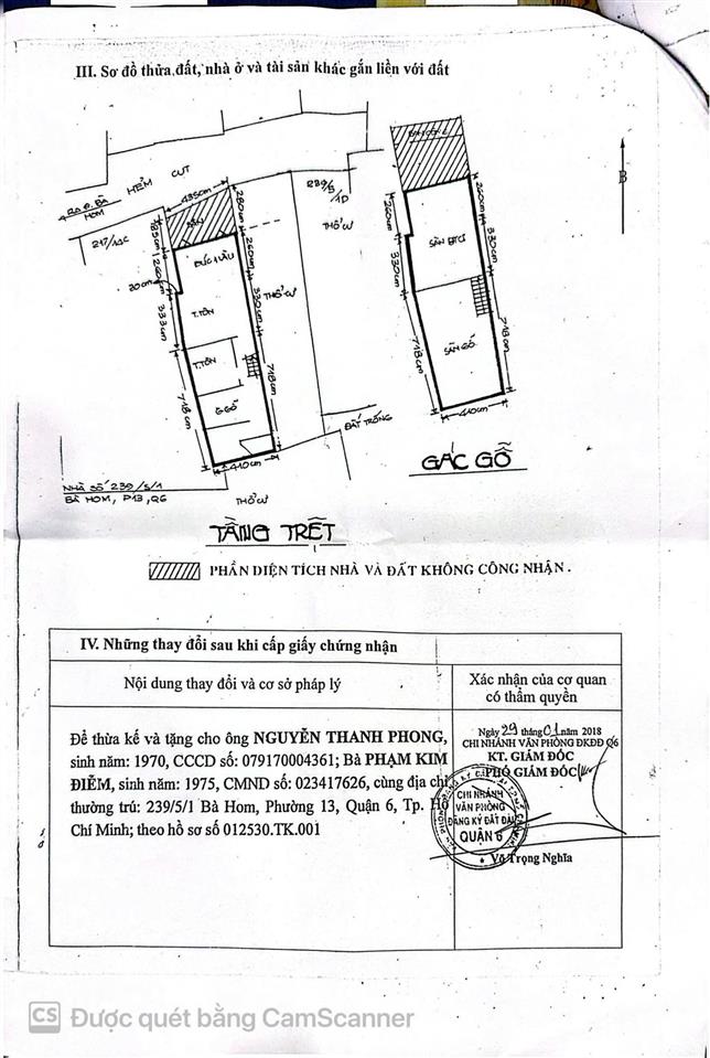 Nhà hxh 239 bà hom  ngay khu ẩm thực q6, gần khu tên lửa