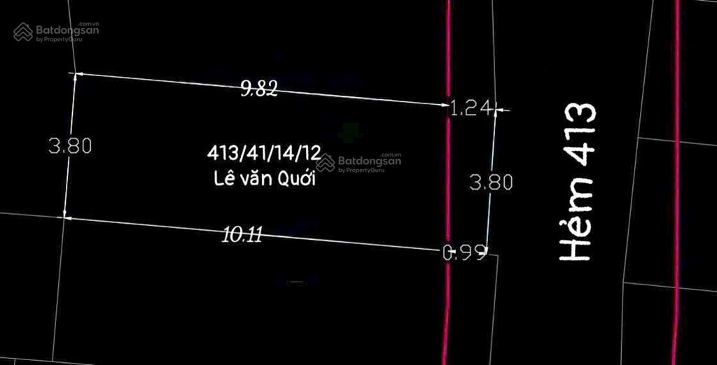 Nhà hxh 413 lê văn quới, p. bình trị đông a