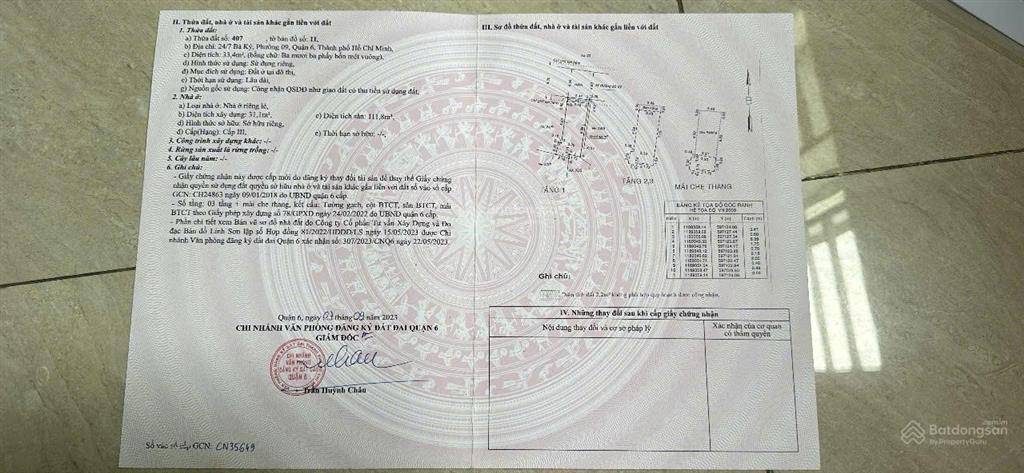 Nhà đẹp vào ở ngay  hxh 24 bà ký, ngay vòng xoay cây gõ.