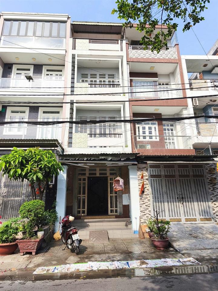 Bán nhà hxh đường an dương vương 80m2, 4tầng 10,5tỷ/tl, phường bình phú tphcm.