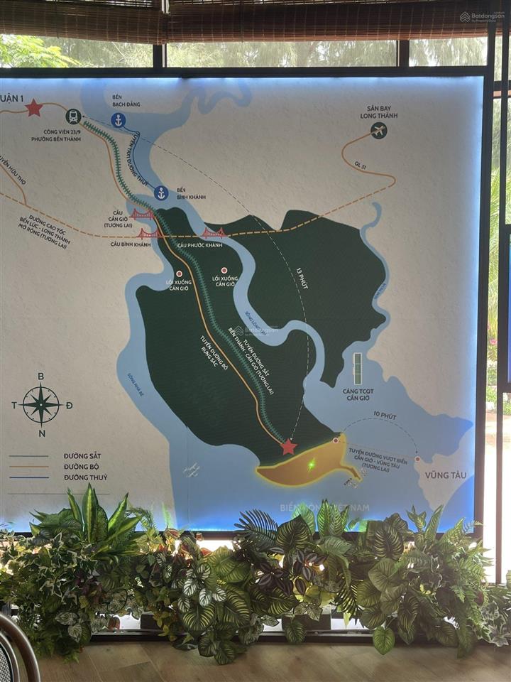 Bán nhà phố trục đường tương lai 75m2  4 tầng  14,955 tỷ  vinhomes green paradise cần giờ tp.hcm