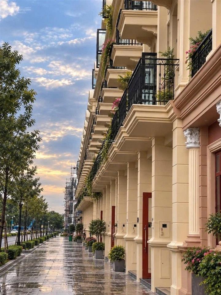 Bán nhà phố trục đường tương lai 75m2  4 tầng  14,955 tỷ  vinhomes green paradise cần giờ tp.hcm
