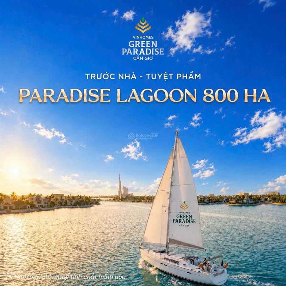 Bán nhà phố liền kề đường vịnh tiên 75m2 4tầng 13,338 tỷ(sx207 ) green paradise cần giờ tp.hcm