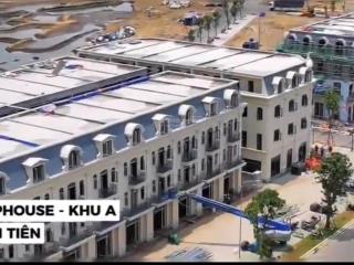 Bán nhà phố liền kề đường vịnh tiên 75m2 4tầng 13,338 tỷ(sx207 ) green paradise cần giờ tp.hcm