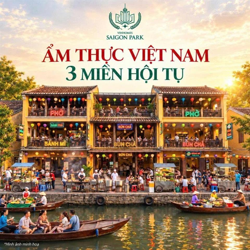 Bán nhà phố liền kề vinhomes sài gòn park 50m2 4tầng 5,729 tỷ xã xuân thới sơn tp.hcm (as7924 )