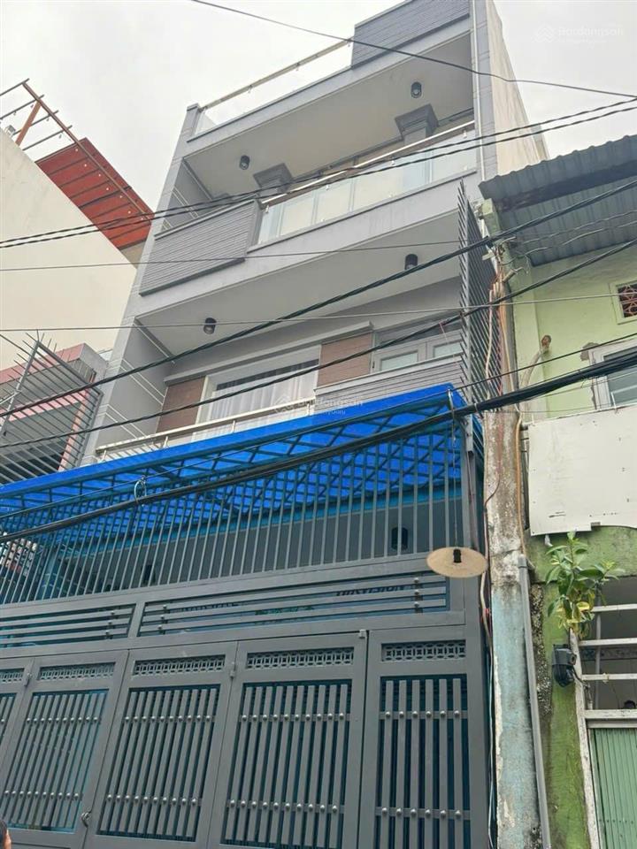 Bán nhà hẻm 4,5m  đường kênh tân hóa 67,7m2  4 tầng  9,5 tỷ/tl  phường tân phú